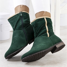 PA1 Bottes vertes classiques de lersey beige 2
