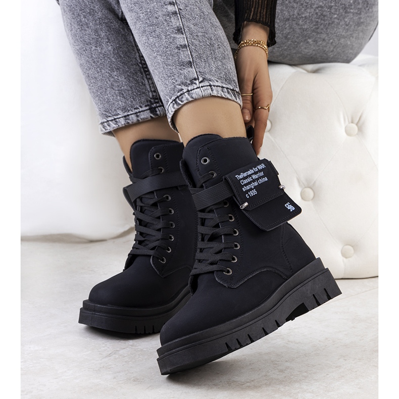 PA1 Chaussures pour femmes noires de Paolo le noir 1