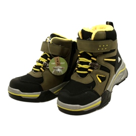 Bottes pour enfants Bottes isolées Khaki News 22DZ23-5259 vert 2