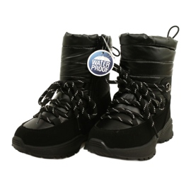 Bottes de neige pour enfants Miss Evento 22DZ23-5269 Noir 2