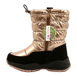 Bottes de neige Miss Evento 22DZ23-5274 Or / Noir doré 1