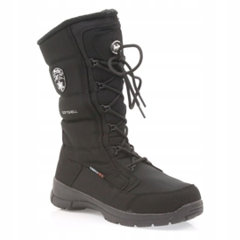 American Club Bottes de softshell pour enfants américains avec une membrane noire SN12 / 22 le noir 1
