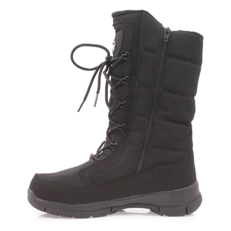 American Club Bottes de softshell pour enfants américains avec une membrane noire SN12 / 22 le noir 2