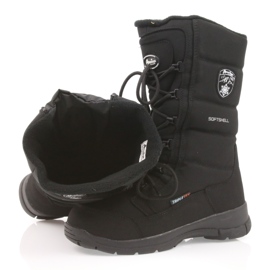 American Club Bottes de softshell pour enfants américains avec une membrane noire SN12 / 22 4
