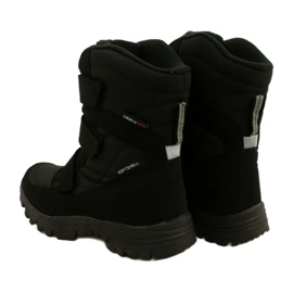 American Club Bottes Softshell Chauffantes Avec Velcro SN05/22 Noir le noir 3