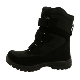 American Club Bottes Softshell Chauffantes Avec Velcro SN06/22 Noir 1