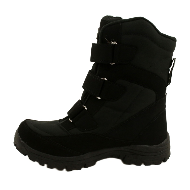 American Club Bottes Softshell Chauffantes Avec Velcro SN06/22 Noir 1