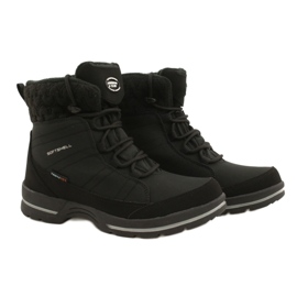 Bottes de neige softshell à membrane American Club SN02/22 noir le noir 5