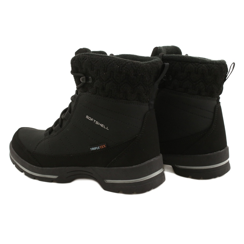 Bottes de neige softshell à membrane American Club SN02/22 noir 4