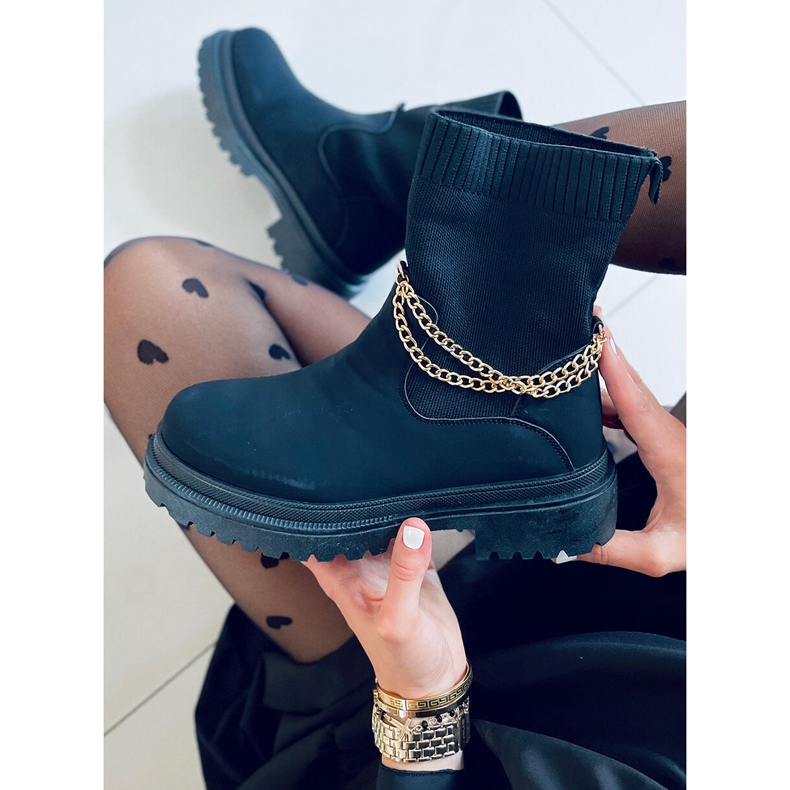 PA1 Boots à tige souple Jesse Black noir 2
