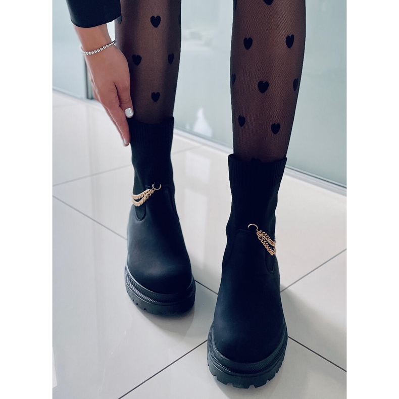 PA1 Boots à tige souple Jesse Black noir 1