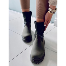 PA1 Boots à tige souple Jesse Blackish Green vert 1 PA1 Boots à tige souple Jesse Blackish Green vert 1