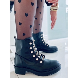 PA1 Bottes Military Prince Noir Or 2