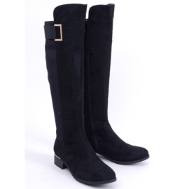 PA1 Bottes d'équitation femme Lauv noires 1