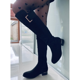 PA1 Bottes d'équitation femme Lauv noires le noir 2