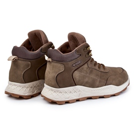 News Bottes chaudes pour hommes Kaki Allan Trappers beige multicolore vert 1