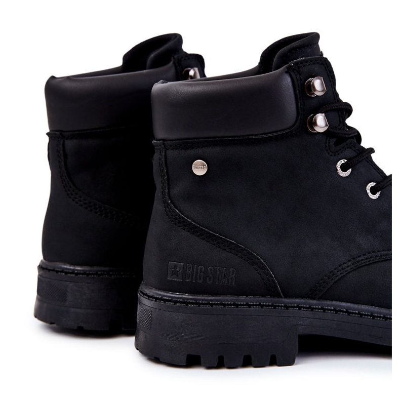 Bottes pour hommes en mousse à mémoire de forme Big Star KK174209 Noir 1