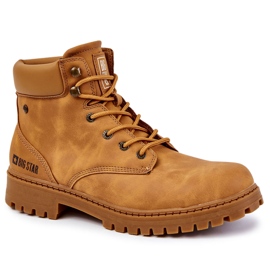 Trappeur Homme Mousse Mémoire Big Star KK174207 Camel multicolore jaune 7