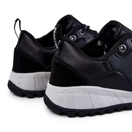 Chaussures de sport classiques pour hommes en mousse à mémoire de forme Big Star KK174270 Noir 1