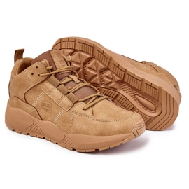 Baskets Homme Chaussures Sport Big Star KK174248 Camel beige 1