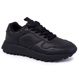 Chaussures de sport classiques pour hommes en mousse à mémoire de forme Big Star KK174232 Noir 1