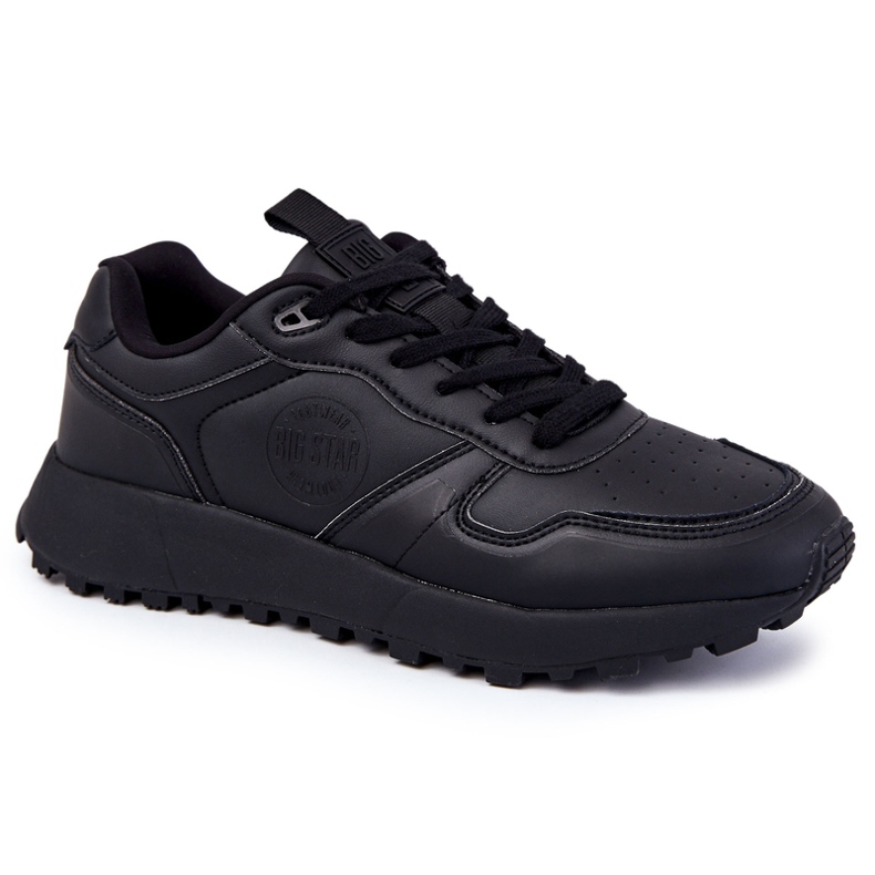 Chaussures de sport classiques pour hommes en mousse à mémoire de forme Big Star KK174232 Noir 1