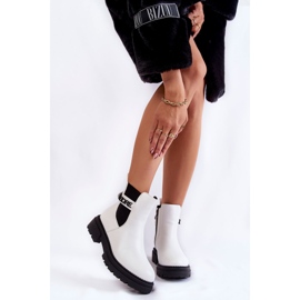 Bottes Femme La.Fi 250005W-PU Blanc blanche 2