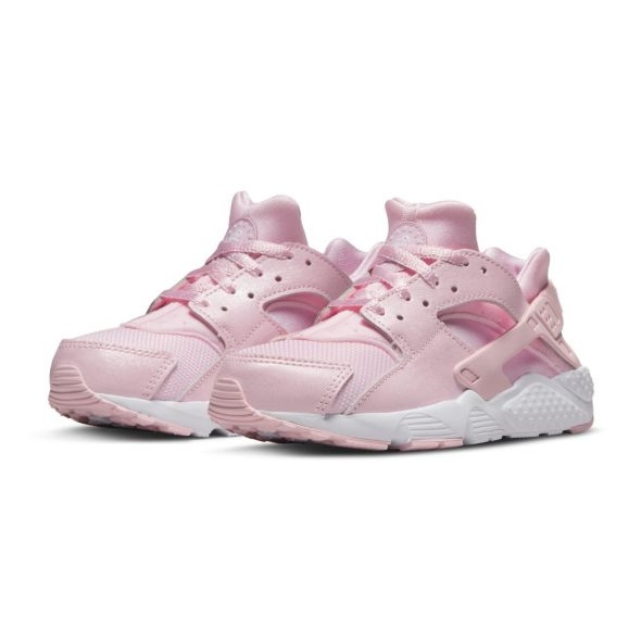 Chaussures Nike Huarache Run Se 859591 600 pour fille rose
