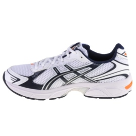 Asics Gel-1130 M 1201A256-106 chaussures de course blanche bleu marin 1 Asics Gel-1130 M 1201A256-106 chaussures de course blanche bleu marin 1