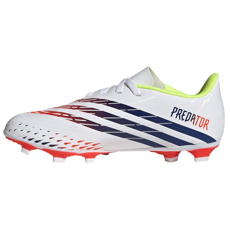 Chaussures de football Adidas Predator Edge.4 FxG GW0968 blanc blanc 1