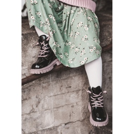 PA1 Bottines Heidi Warm Laquées Noires et Violettes le noir 1 PA1 Bottines Heidi Warm Laquées Noires et Violettes le noir 1