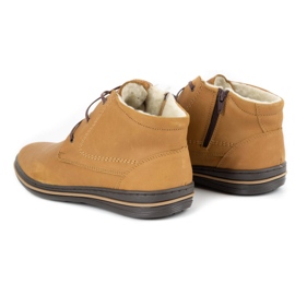 Polbut 339 chaussures rouges pour hommes brun orange 4 Polbut 339 chaussures rouges pour hommes brun orange 4