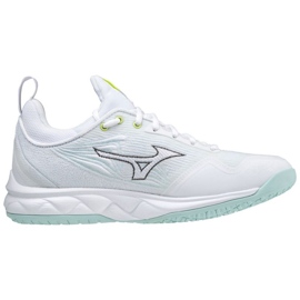 Mizuno Wave Luminous 2 V1GC212010 chaussures de volley-ball, blanc blanche 1