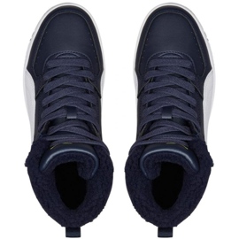 Puma Rebound Joy Fur Jr 375477 07 bleu marin 1