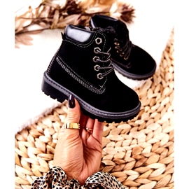 PA1 Bottes Trappeurs Enfant Noir Milos H-50A/C le noir 3 PA1 Bottes Trappeurs Enfant Noir Milos H-50A/C le noir 3