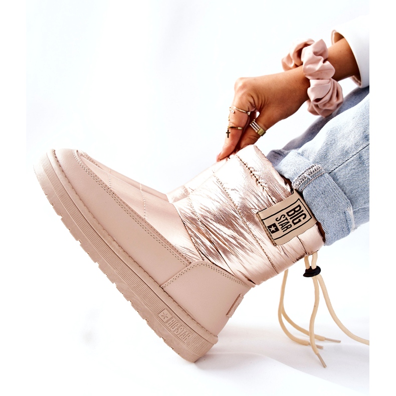 Bottes de neige pour femmes Big Star II274121 Beige 1