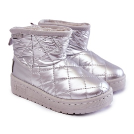 Bottes De Neige Chaudes Pour Enfants Big Star KK374241 Argent 1