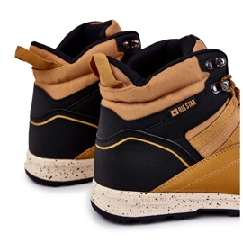 Chaussures Trekking Chaudes Homme Big Star KK174373 Camel le noir 1