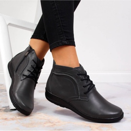 Bottes en cuir isolées grises Helios 612-2 2 Bottes en cuir isolées grises Helios 612-2 2