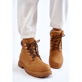 Bottes Chaudes Femme Camel Lonne brun 5
