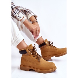 Bottes Chaudes Femme Camel Lonne brun 7
