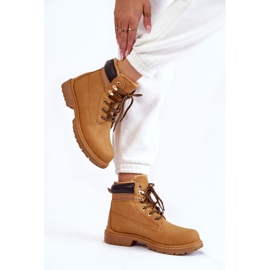 Bottes Chaudes Femme Camel Lonne brun 2