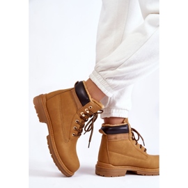 Bottes Chaudes Femme Camel Lonne brun 6