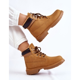 Bottes Chaudes Femme Camel Lonne brun 8