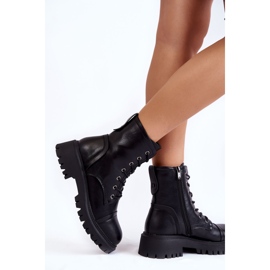 Bottes Chaudes en Cuir La.Fi 250044B-PU Noir le noir 7