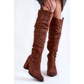 PL4 Cuissardes en Daim La.Fi 270065FX-SU Marron brun 1