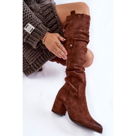 PL4 Cuissardes en Daim La.Fi 270065FX-SU Marron brun 5