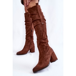 PL4 Cuissardes en Daim La.Fi 270065FX-SU Marron brun 2