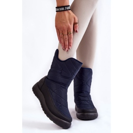 Bottes de neige Winessa High Warm bleu marine 1 Bottes de neige Winessa High Warm bleu marine 1