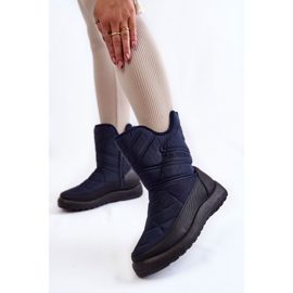 Bottes de neige Winessa High Warm bleu marine 2 Bottes de neige Winessa High Warm bleu marine 2